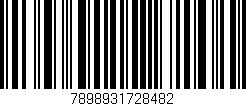 Código de barras (EAN, GTIN, SKU, ISBN): '7898931728482'
