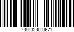 Código de barras (EAN, GTIN, SKU, ISBN): '7898933009671'