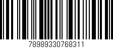 Código de barras (EAN, GTIN, SKU, ISBN): '78989330768311'