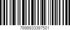 Código de barras (EAN, GTIN, SKU, ISBN): '7898933397501'