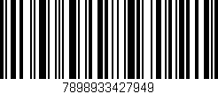 Código de barras (EAN, GTIN, SKU, ISBN): '7898933427949'