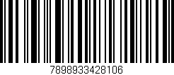 Código de barras (EAN, GTIN, SKU, ISBN): '7898933428106'
