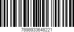 Código de barras (EAN, GTIN, SKU, ISBN): '7898933648221'