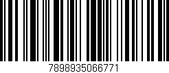 Código de barras (EAN, GTIN, SKU, ISBN): '7898935066771'