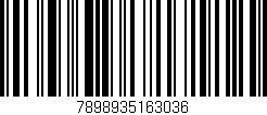 Código de barras (EAN, GTIN, SKU, ISBN): '7898935163036'