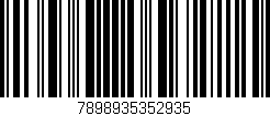 Código de barras (EAN, GTIN, SKU, ISBN): '7898935352935'