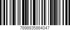 Código de barras (EAN, GTIN, SKU, ISBN): '7898935884047'