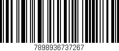 Código de barras (EAN, GTIN, SKU, ISBN): '7898936737267'