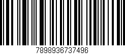 Código de barras (EAN, GTIN, SKU, ISBN): '7898936737496'