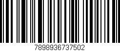 Código de barras (EAN, GTIN, SKU, ISBN): '7898936737502'