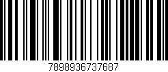 Código de barras (EAN, GTIN, SKU, ISBN): '7898936737687'