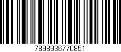 Código de barras (EAN, GTIN, SKU, ISBN): '7898936770851'