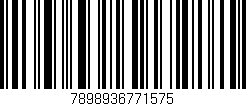 Código de barras (EAN, GTIN, SKU, ISBN): '7898936771575'
