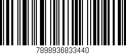 Código de barras (EAN, GTIN, SKU, ISBN): '7898936833440'