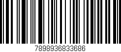 Código de barras (EAN, GTIN, SKU, ISBN): '7898936833686'