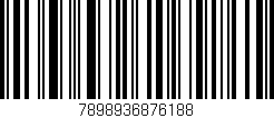 Código de barras (EAN, GTIN, SKU, ISBN): '7898936876188'