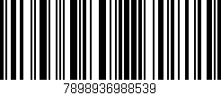 Código de barras (EAN, GTIN, SKU, ISBN): '7898936988539'