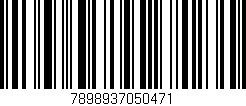 Código de barras (EAN, GTIN, SKU, ISBN): '7898937050471'