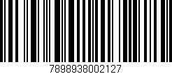 Código de barras (EAN, GTIN, SKU, ISBN): '7898938002127'