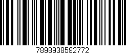 Código de barras (EAN, GTIN, SKU, ISBN): '7898938592772'