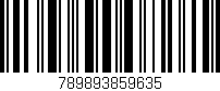 Código de barras (EAN, GTIN, SKU, ISBN): '789893859635'
