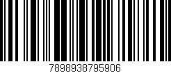 Código de barras (EAN, GTIN, SKU, ISBN): '7898938795906'