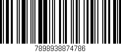 Código de barras (EAN, GTIN, SKU, ISBN): '7898938874786'