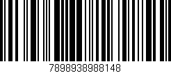 Código de barras (EAN, GTIN, SKU, ISBN): '7898938988148'