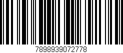 Código de barras (EAN, GTIN, SKU, ISBN): '7898939072778'