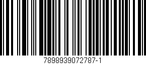 Código de barras (EAN, GTIN, SKU, ISBN): '7898939072787-1'