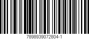 Código de barras (EAN, GTIN, SKU, ISBN): '7898939072804-1'