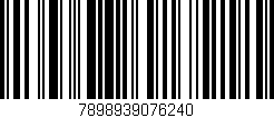 Código de barras (EAN, GTIN, SKU, ISBN): '7898939076240'