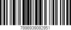Código de barras (EAN, GTIN, SKU, ISBN): '7898939082951'