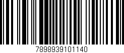 Código de barras (EAN, GTIN, SKU, ISBN): '7898939101140'