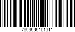 Código de barras (EAN, GTIN, SKU, ISBN): '7898939101911'