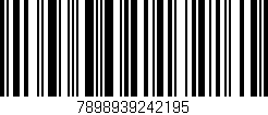 Código de barras (EAN, GTIN, SKU, ISBN): '7898939242195'