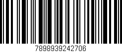 Código de barras (EAN, GTIN, SKU, ISBN): '7898939242706'