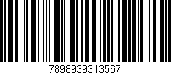 Código de barras (EAN, GTIN, SKU, ISBN): '7898939313567'