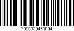 Código de barras (EAN, GTIN, SKU, ISBN): '7898939450804'