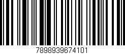 Código de barras (EAN, GTIN, SKU, ISBN): '7898939674101'