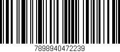 Código de barras (EAN, GTIN, SKU, ISBN): '7898940472239'