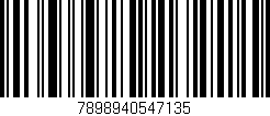 Código de barras (EAN, GTIN, SKU, ISBN): '7898940547135'