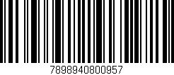 Código de barras (EAN, GTIN, SKU, ISBN): '7898940800957'