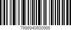Código de barras (EAN, GTIN, SKU, ISBN): '7898940800988'