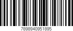 Código de barras (EAN, GTIN, SKU, ISBN): '7898940951895'