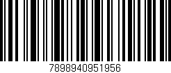 Código de barras (EAN, GTIN, SKU, ISBN): '7898940951956'