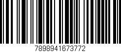 Código de barras (EAN, GTIN, SKU, ISBN): '7898941673772'