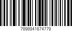 Código de barras (EAN, GTIN, SKU, ISBN): '7898941674779'
