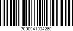 Código de barras (EAN, GTIN, SKU, ISBN): '7898941804268'