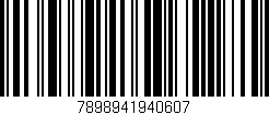 Código de barras (EAN, GTIN, SKU, ISBN): '7898941940607'